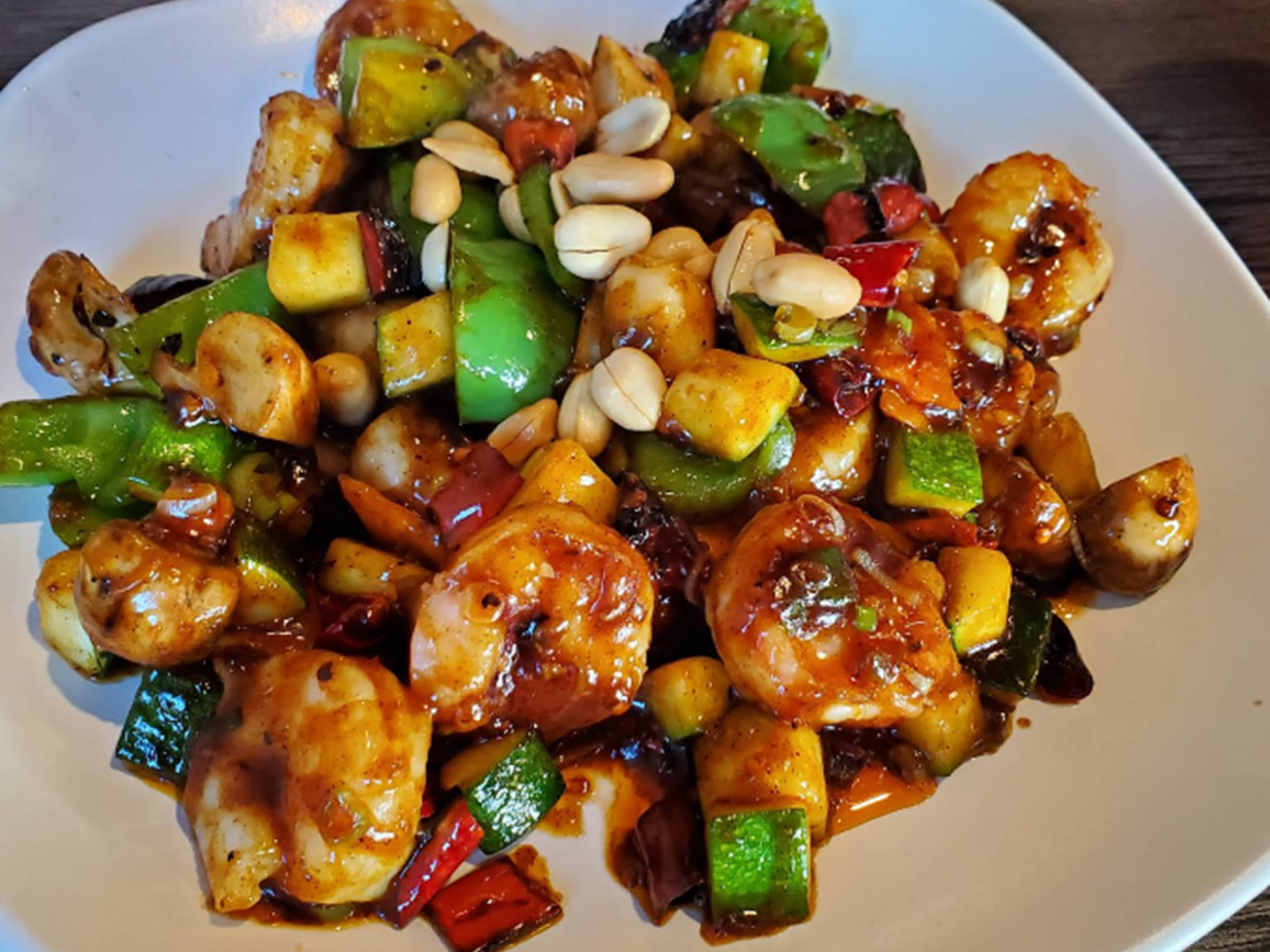 kung pao shrimp